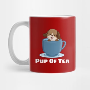 Pup Of Tea - Puppy Pun Mug